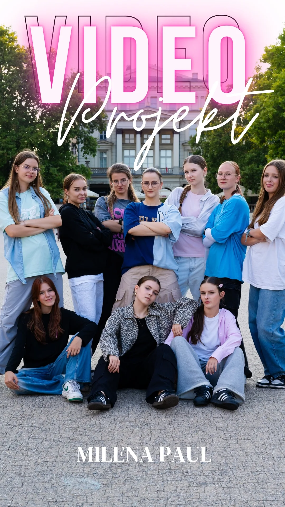 Plakat: WAKACYJNE VIDEO PROJEKTY Z MILENĄ