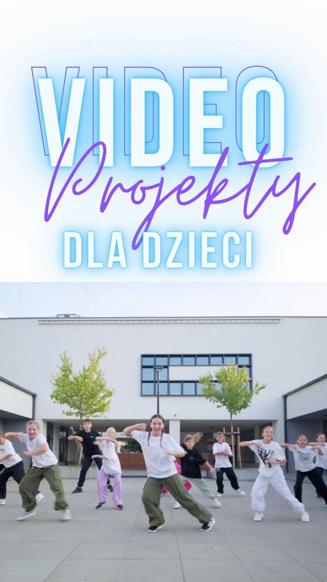 Plakat: WAKACYJNE VIDEO PROJEKTY DLA DZIECI