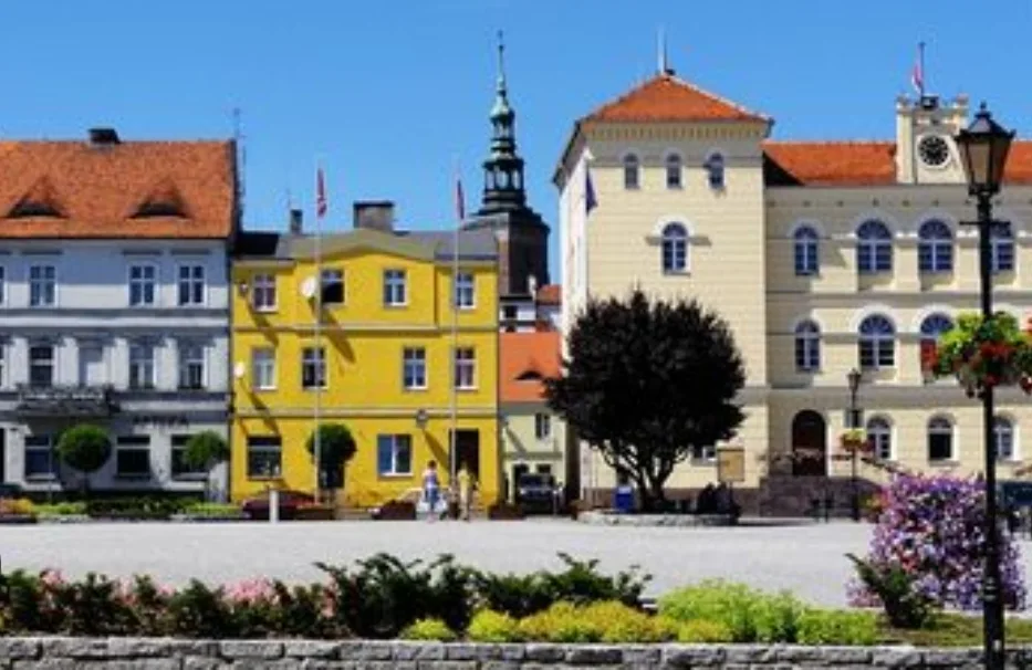 Rynek i ratusz w Śremie