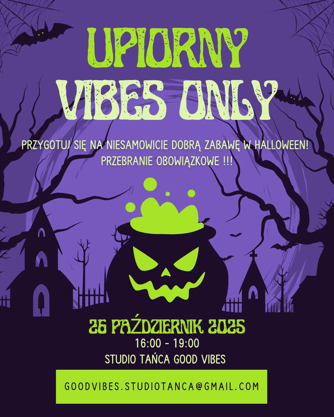 Plakat: HALLOWEEN PARTY