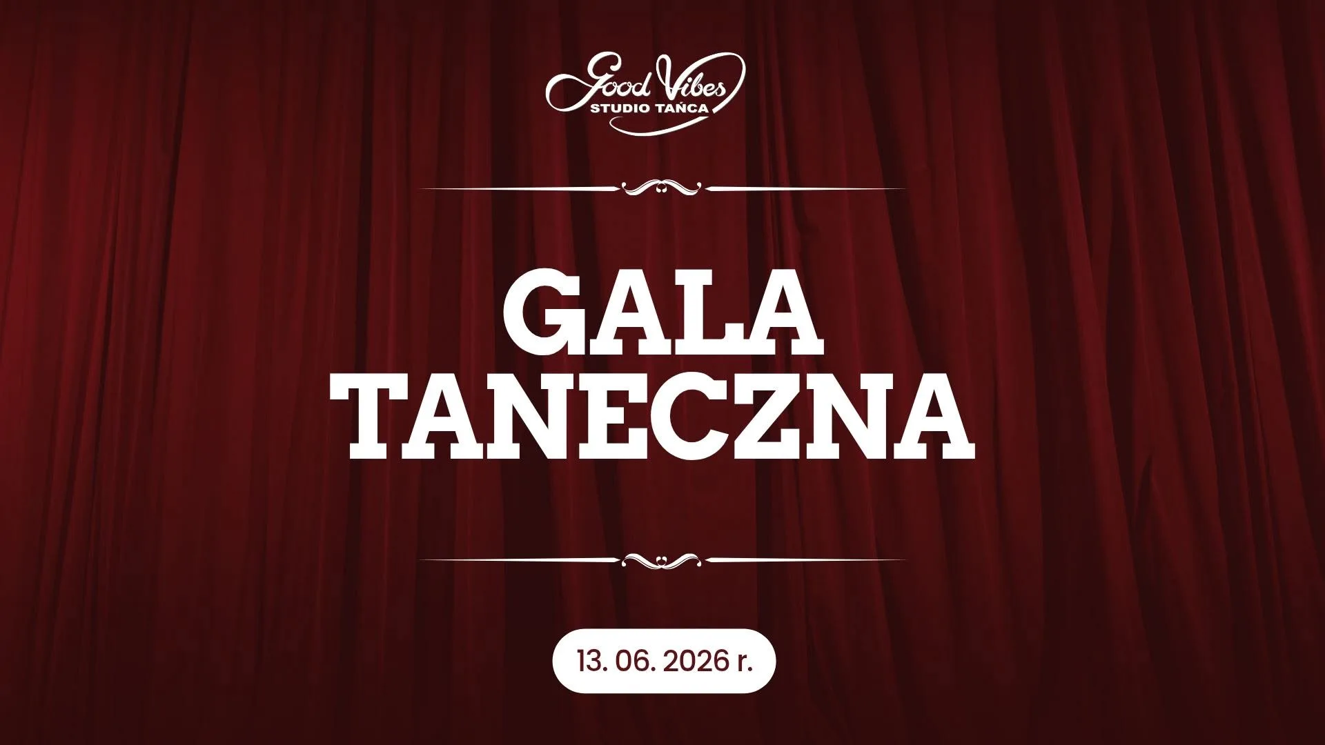 Plakat: GALA TANECZNA 2026